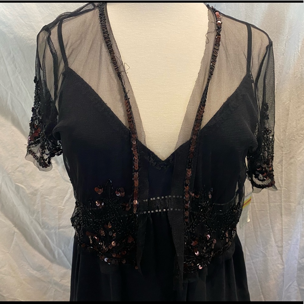 NWT Sheer Black Jacket